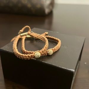 Michael Kors Macrame bracelets